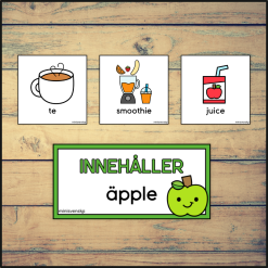 Vad innehåller äpple?