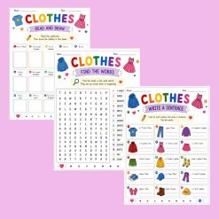 Clothes – Färdighetsträning i engelska