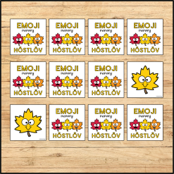 Memory - Emoji med löv