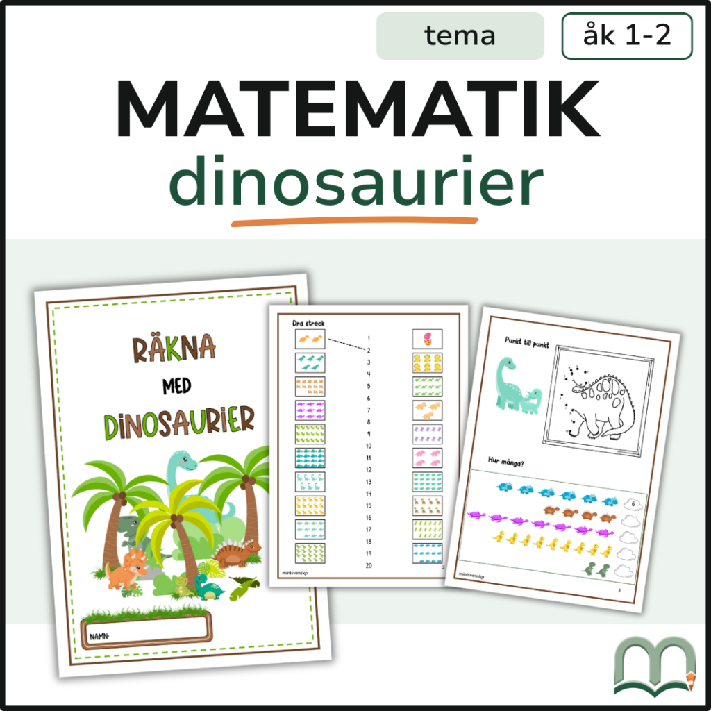 Räkna med dinosaurier