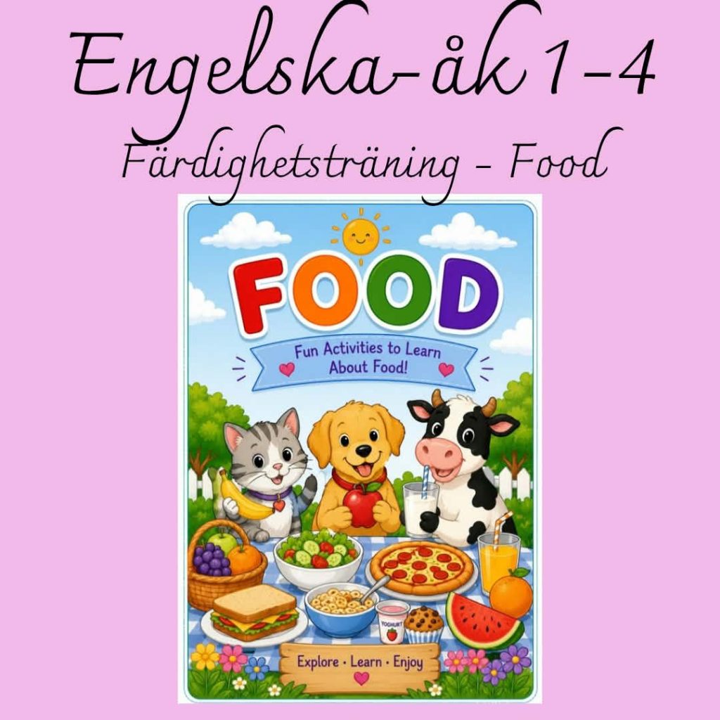 Food – Färdighetsträning i engelska