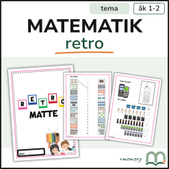 Retro - Matte och Memory