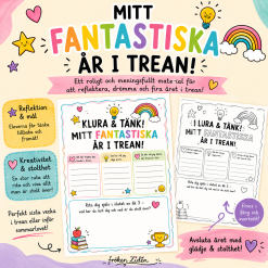 🌈 Mitt fantastiska år i trean – skolstartshäfte åk 3
