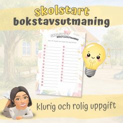 SKOLSTART bokstavsutmaning