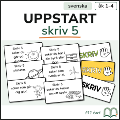 Startuppgift - Skriv 5