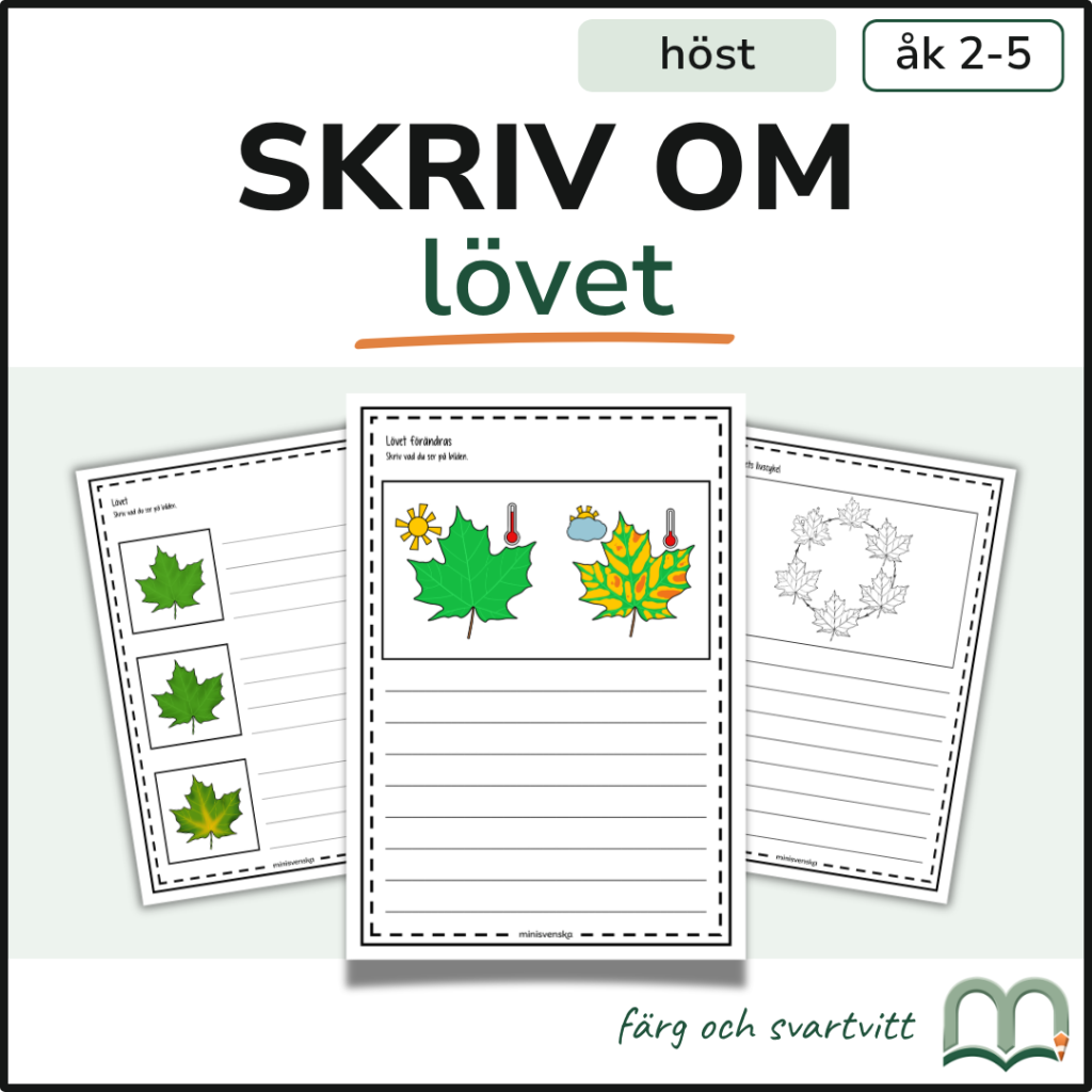 Skriv om lövet