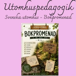 Svenska utomhus – Bokpromenad | En originalberättelse i 8 stationer + arbetsmodell för valfri bok | Åk 2–6