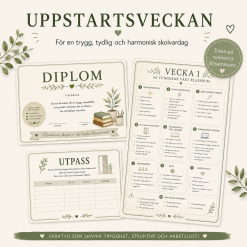 Uppstartsveckan - få rutinerna på plats först
