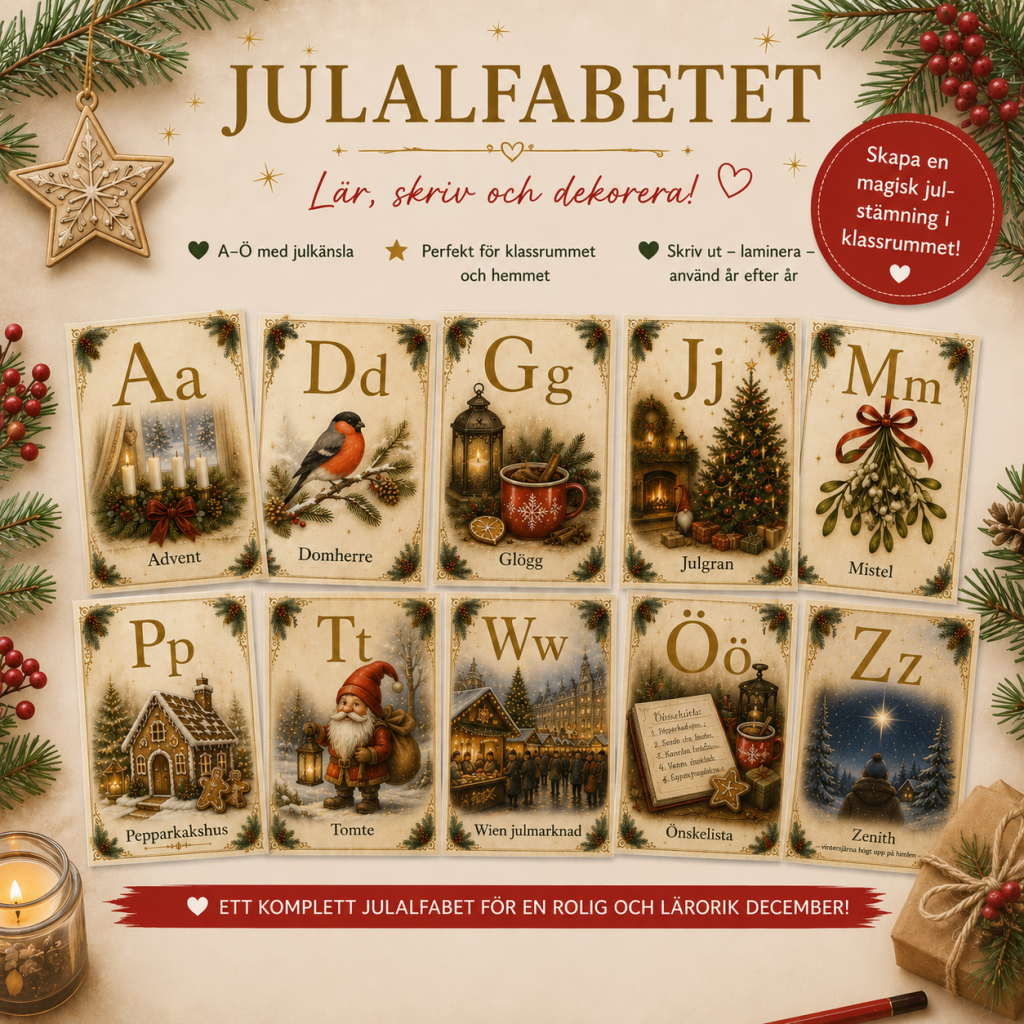 Alfabetet julversion