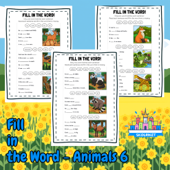 Fill in the Word – Animals 6