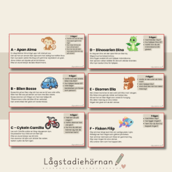 📚 Läsförståelsekort – Del 3