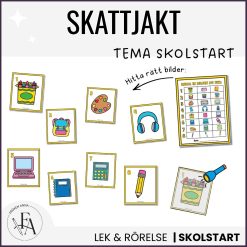 Skolstartsjakt / Skattjakt Tema Skolstart