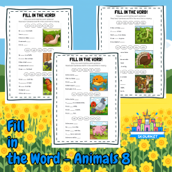 Fill in the Word – Animals 8