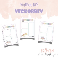 Veckobrevsmallar