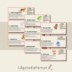 📚 Läsförståelsekort – Del 3