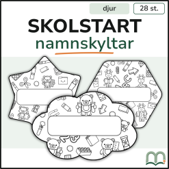 Måla namnskyltar 2