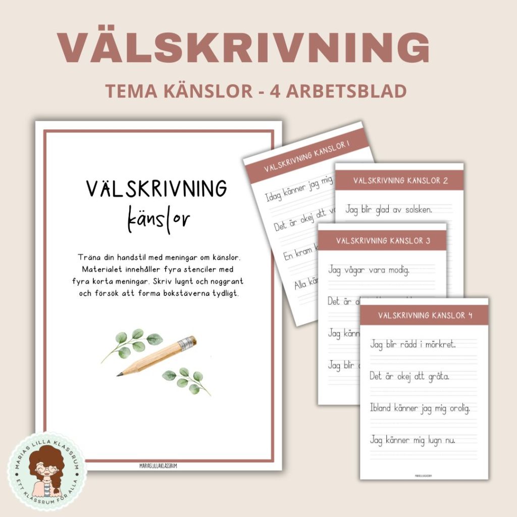Välskrivning – känslor