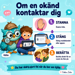 🌐 KÄLLKRITIK OCH DIGITAL KLOKHET – åk 1–3 🔍