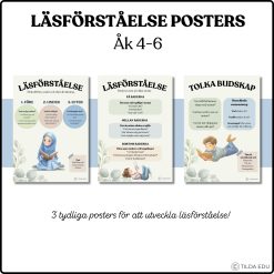 Läsförståelse Posters - årskurs 4-6