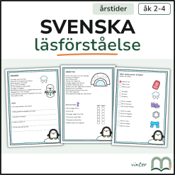 Läsförståelse - Vinter