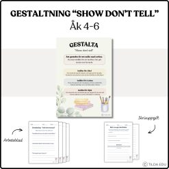 Gestaltning - Utveckla skrivande, årskurs 4-6