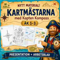 KARTMÄSTARNA MED KAPTEN KOMPASS 🧭🗺️