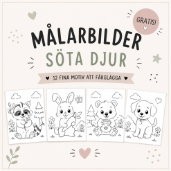 Målarbilder tema: djur