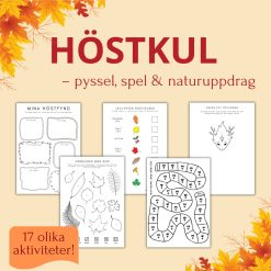 Höstkul – pyssel, spel och naturuppdrag
