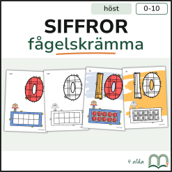Siffror - Fågelskrämma