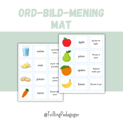 Ord-Bild-Mening MAT