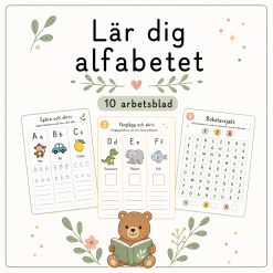 Alfabetet - Arbetshäfte