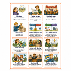 Bildstöd SO 6 + ämnesböcker i religion, samhälle, geografi och historia