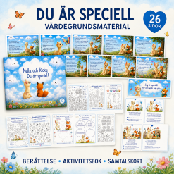 Du är speciell – Nella och Ricky. Värdegrundsmaterial om självkänsla, olikheter och vänskap