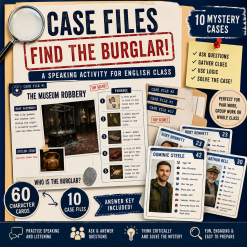 Case Files – Find the Burglar!