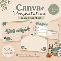 Canva Presentation – sensommar/höst