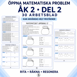 Öppna matematiska problem – Åk 2, del 2