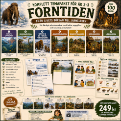 Forntiden – Komplett temapaket för åk 2–3 🦣🌍🦖