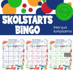 Skolstarts-bingo