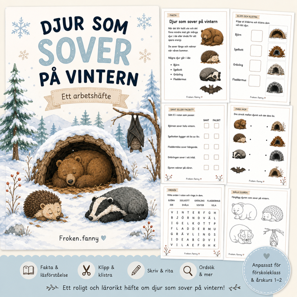 Djur som sover på vintern