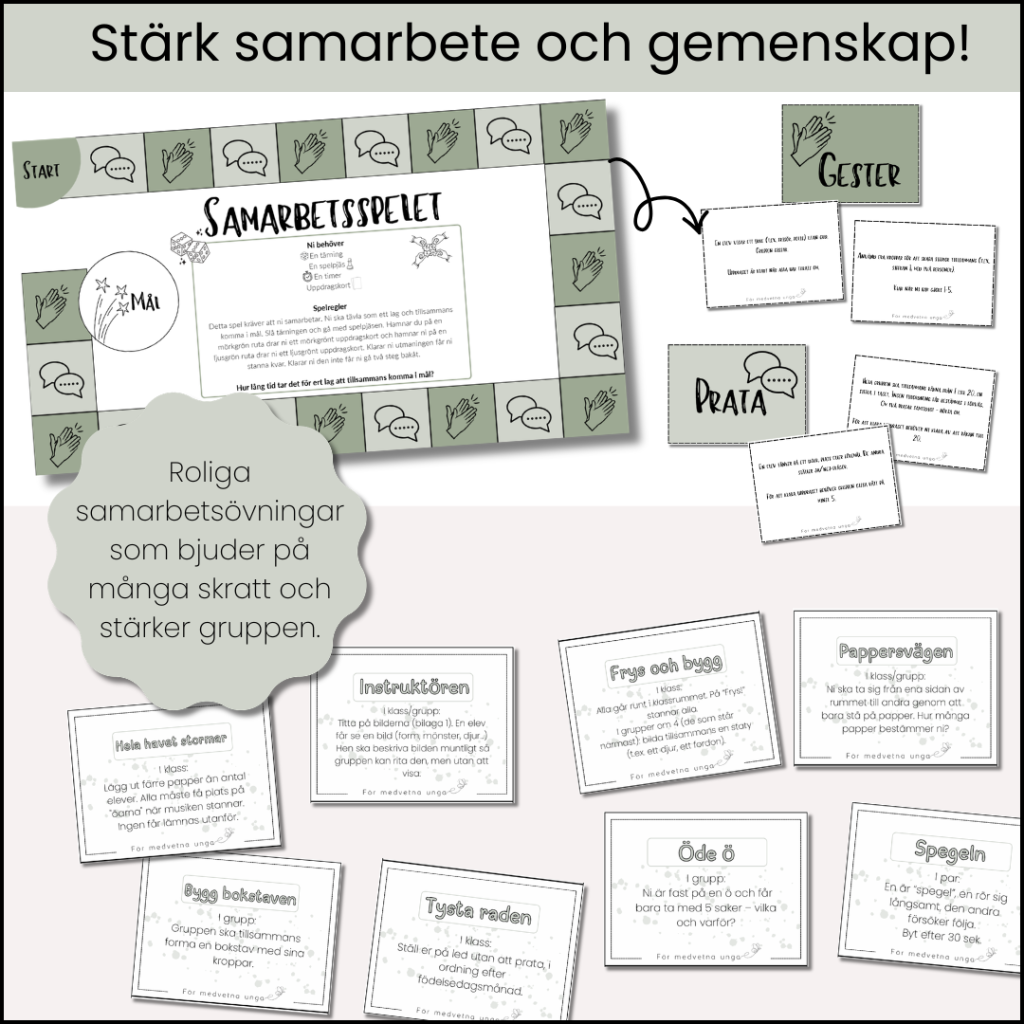 Samarbetsövningar – för gemenskap och samarbete