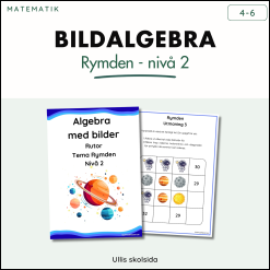 Bildalgebra - Rymden nivå 2