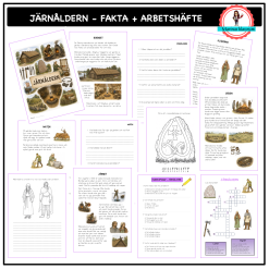 Järnåldern fakta + arbetshäfte