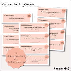Diskussionsfrågor för mellanstadiet – Konflikthantering