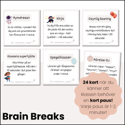 Brain Breaks – 24 roliga rörelsepauser för hela klassen!