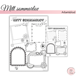 Arbetsblad om sommarlovet