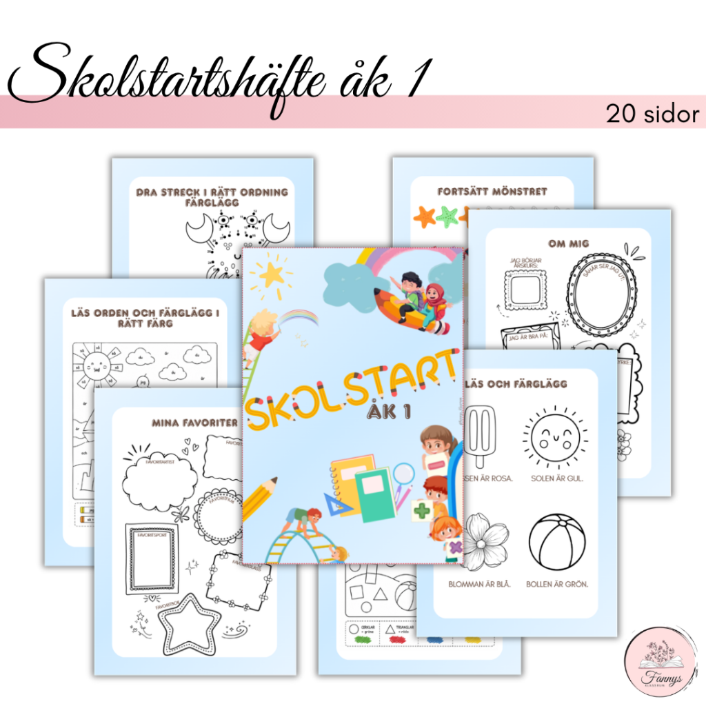Skolstartshäfte åk 1