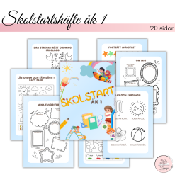 Skolstartshäfte åk 1