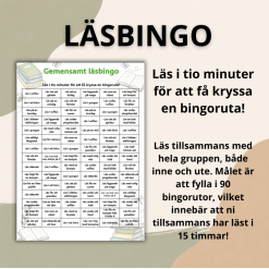 GEMENSAMT LÄSBINGO