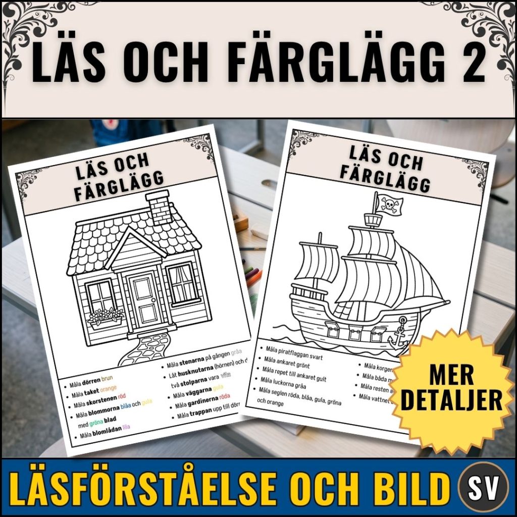 Läs och Färglägg 2