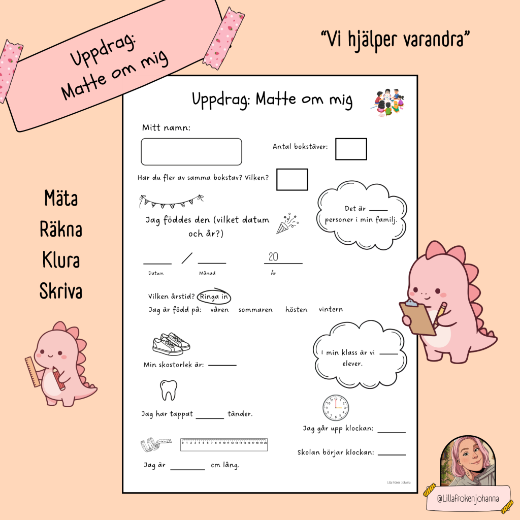 Uppdrag: Matte om mig